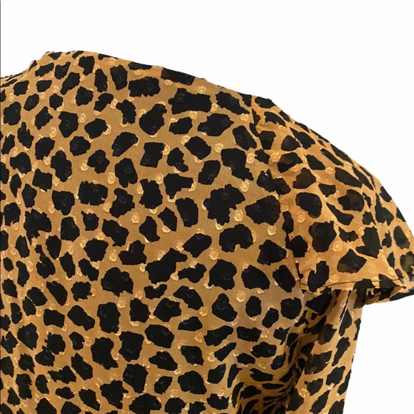 Free People Frenchie Leopard Print Wrap Dress - Picture 9 of 15